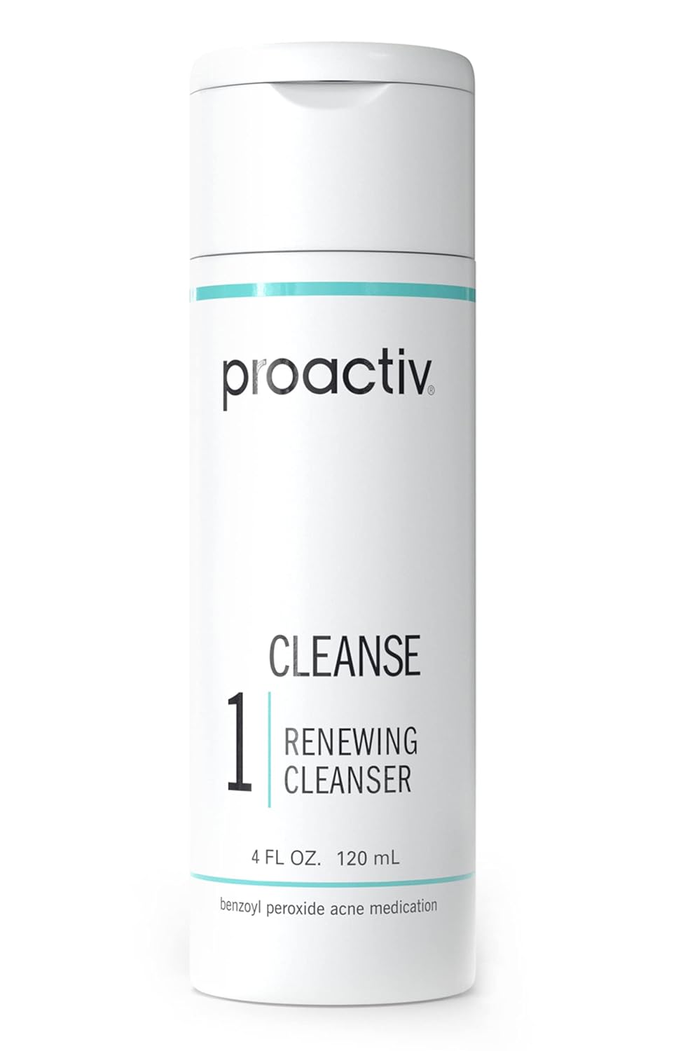 33 Proactiv Cleanse Acne Cleanser - Benzoyl Peroxide Face Wash and Acne Treatment - Daily Facial Cleanser and Hyularonic Acid Moisturizer with Exfoliating Beads 6 Fl Oz - Image 1