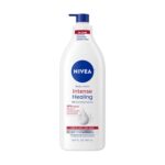NIVEA Intense Healing Body Lotion for Very Dry, Itchy Skin with Glycerin, Provitamin B5 and Niacinamide, 72- Hour Body Moisturizer, 16.9 Fl Oz Pump Bottle